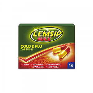Lemsip Max Cold + Flu -16 capsules